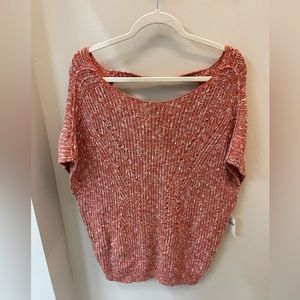 NWT Pilcro Anthropologie Short Sleeve Sweater